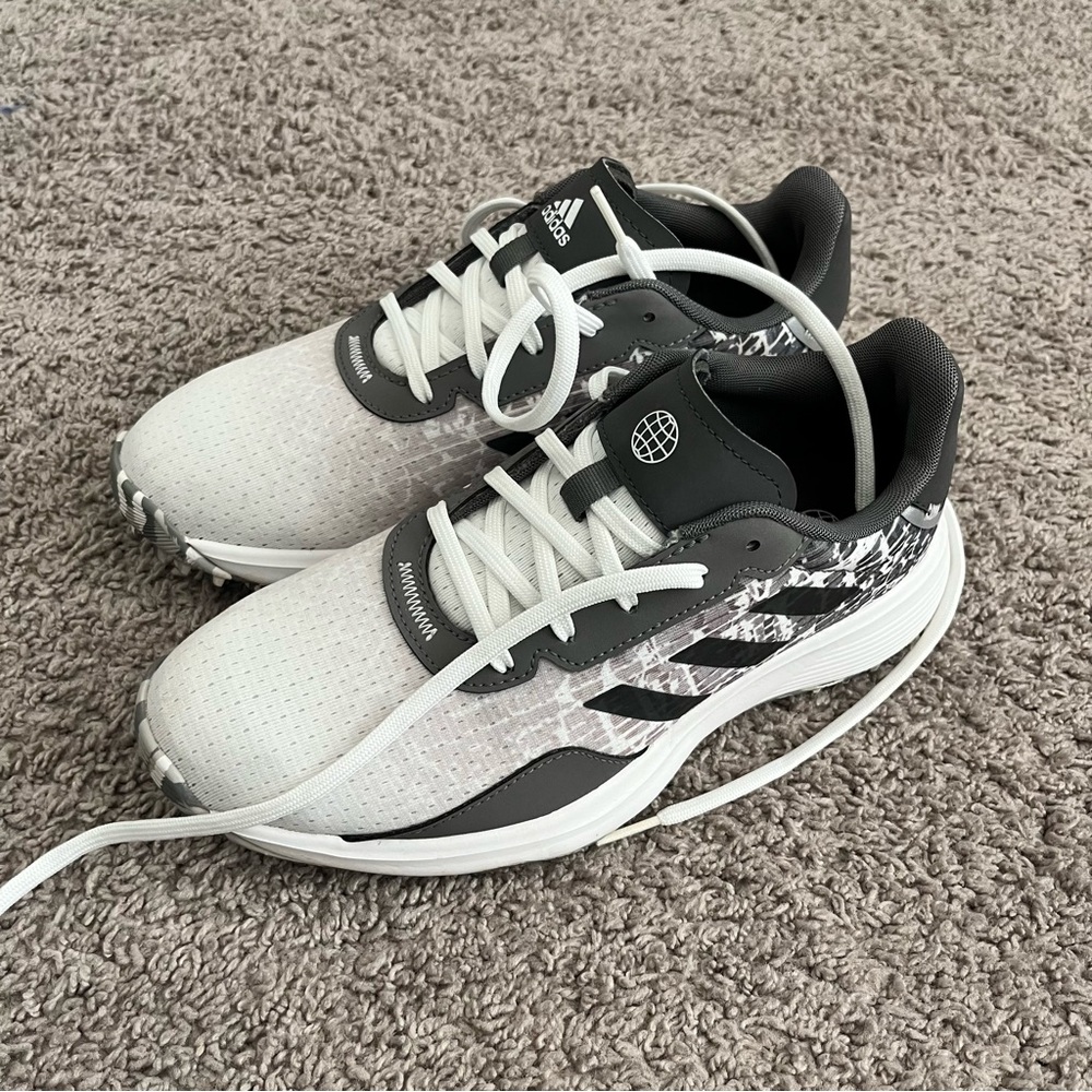Adidas kids golf shoes, size 5.5 big kids